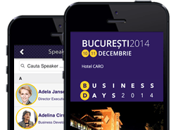 The first Business Events Organizer Mobile App in Romania