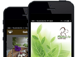 Healthy Food Restaurant Mobile App in Romania